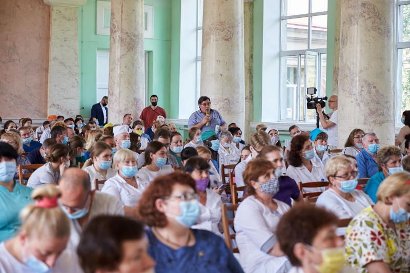У міській лікарні №2 ремонтують приймальне відділення