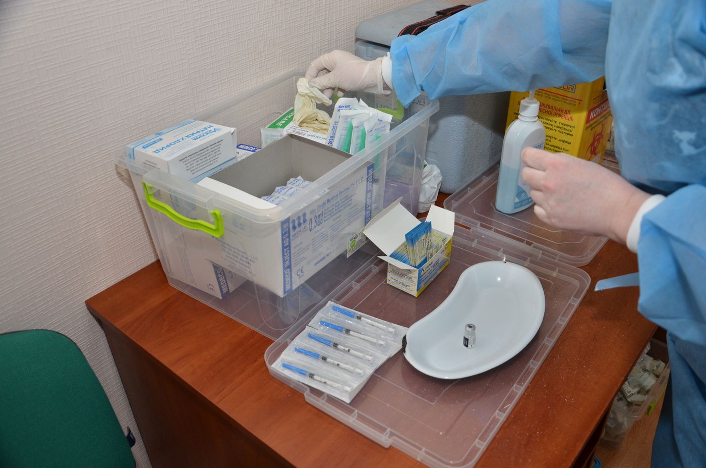 Працівники міської ради вакцинуються від COVID-19
