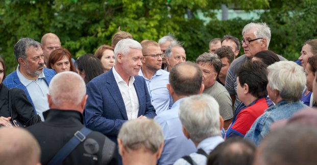 Ігор Терехов зустрівся з членами садового кооперативу на Павловому Полі