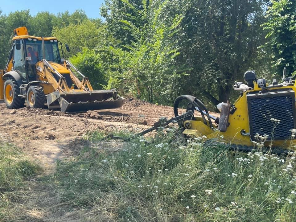 У місті триває реконструкція парку «Юність»