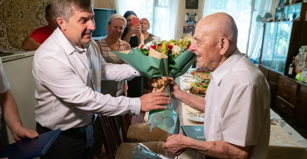 Харківський ветеран відзначив 100-річний ювілей
