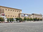 З понеділка на площі Свободи закривається рух транспорту