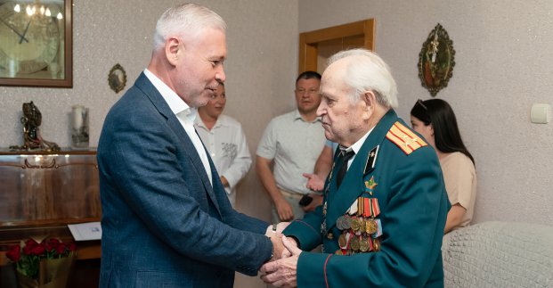 Ігор Терехов подякував визволителю Харкова за героїзм у роки війни