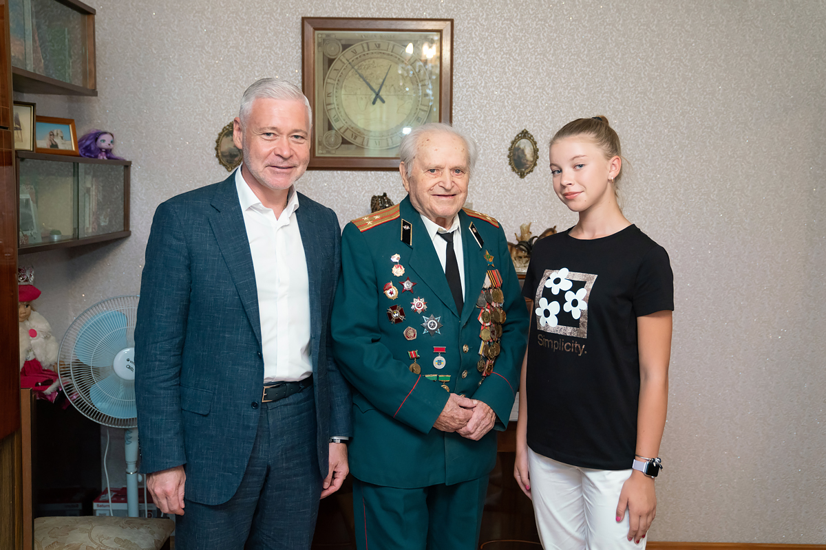 Ігор Терехов подякував визволителю Харкова за героїзм у роки війни