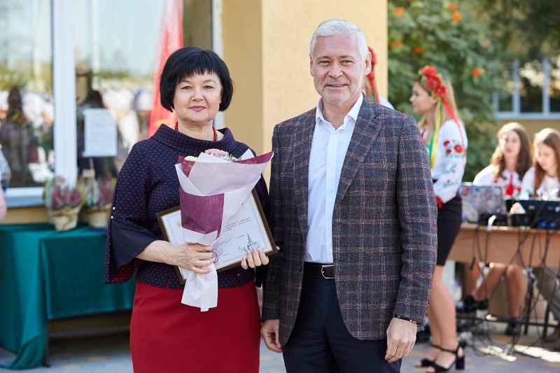 Ігор Терехов привітав фармацевтичний коледж з 75-річчям