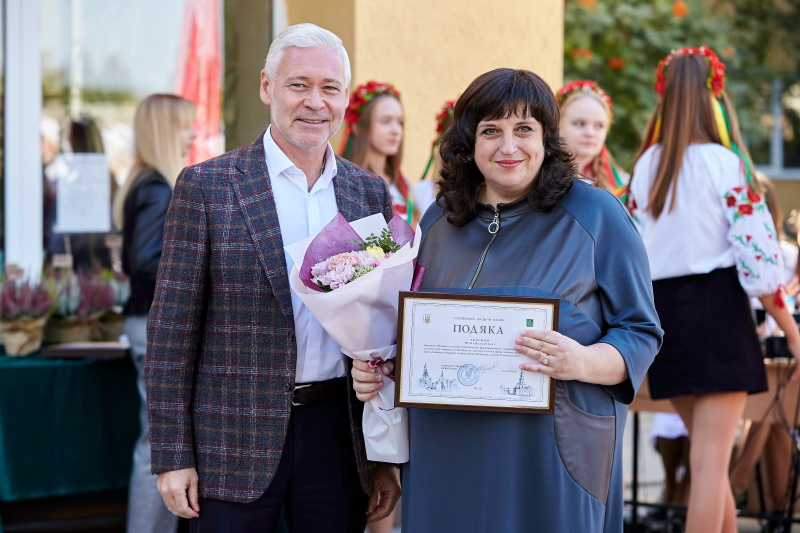 Ігор Терехов привітав фармацевтичний коледж з 75-річчям