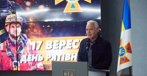 Ігор Терехов привітав рятувальників з професійним святом