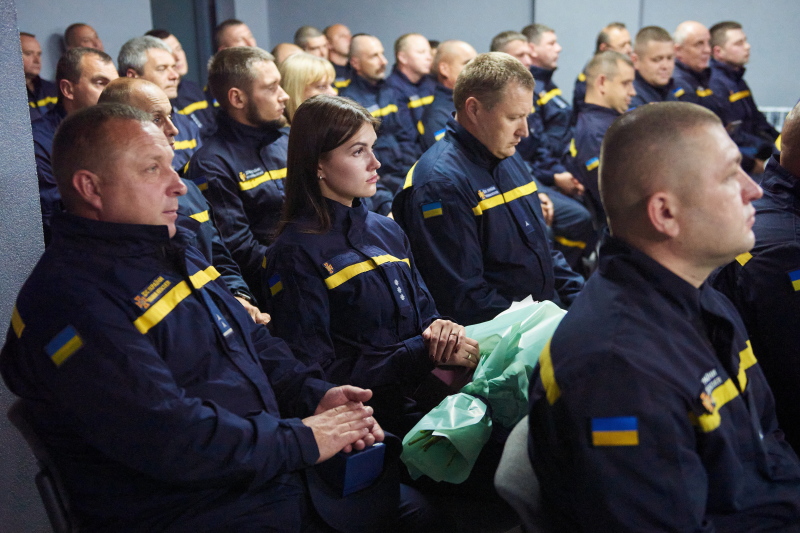 Ігор Терехов привітав рятувальників з професійним святом