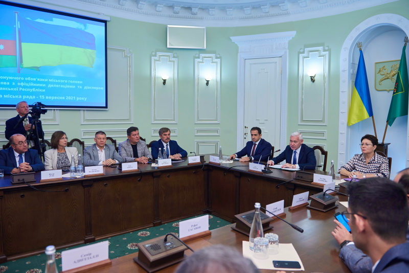 Ігор Терехов зустрівся з офіційними делегаціями та діаспорою Азербайджану
