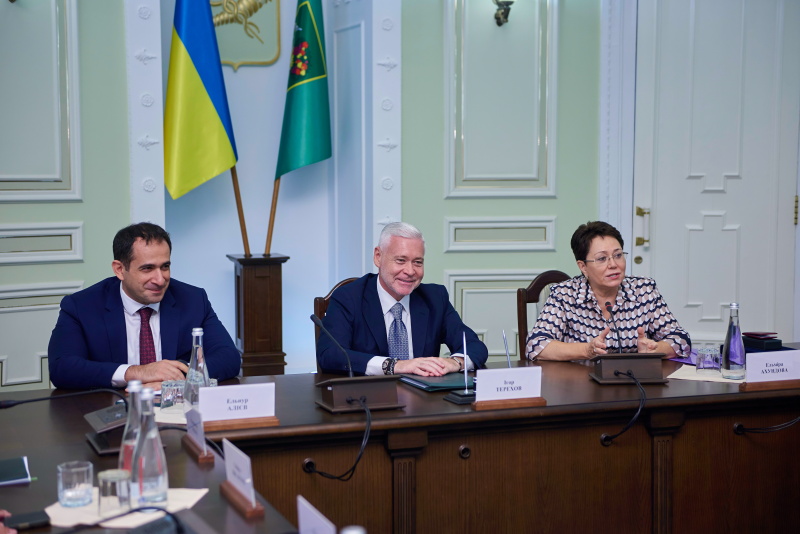 Ігор Терехов зустрівся з офіційними делегаціями та діаспорою Азербайджану