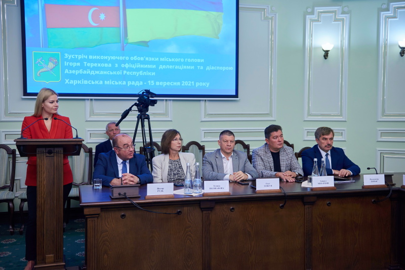 Ігор Терехов зустрівся з офіційними делегаціями та діаспорою Азербайджану
