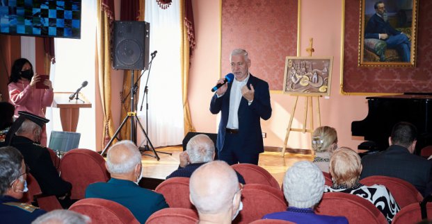 Ігор Терехов привітав ветеранів Основ'янського району