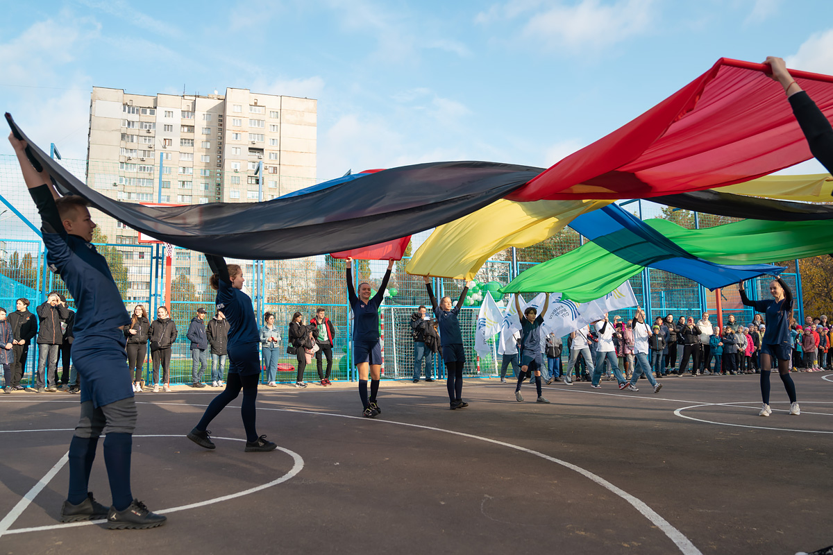 В одній з харківських шкіл організували «Спортивні канікули»