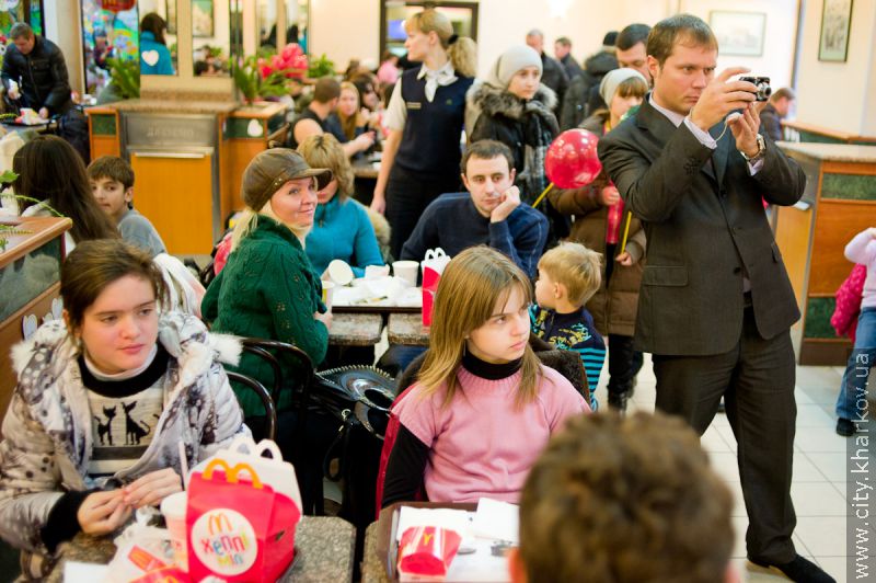 A charity action to help prematurely born children passed in Kharkiv