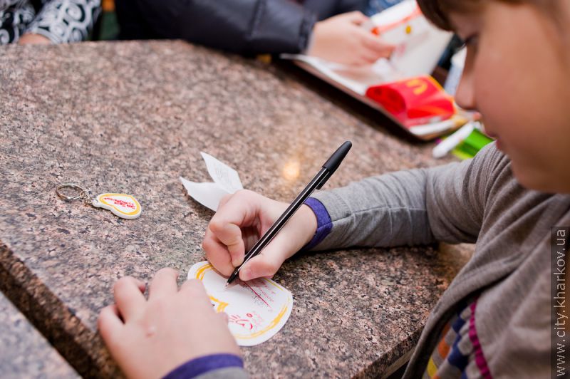 A charity action to help prematurely born children passed in Kharkiv