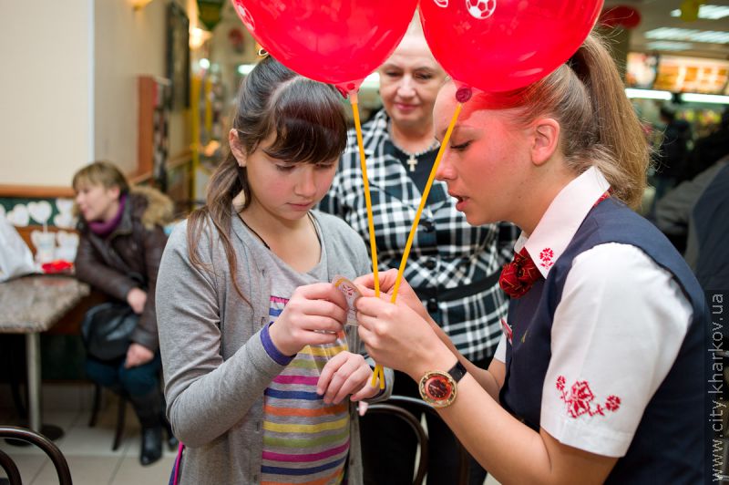 A charity action to help prematurely born children passed in Kharkiv