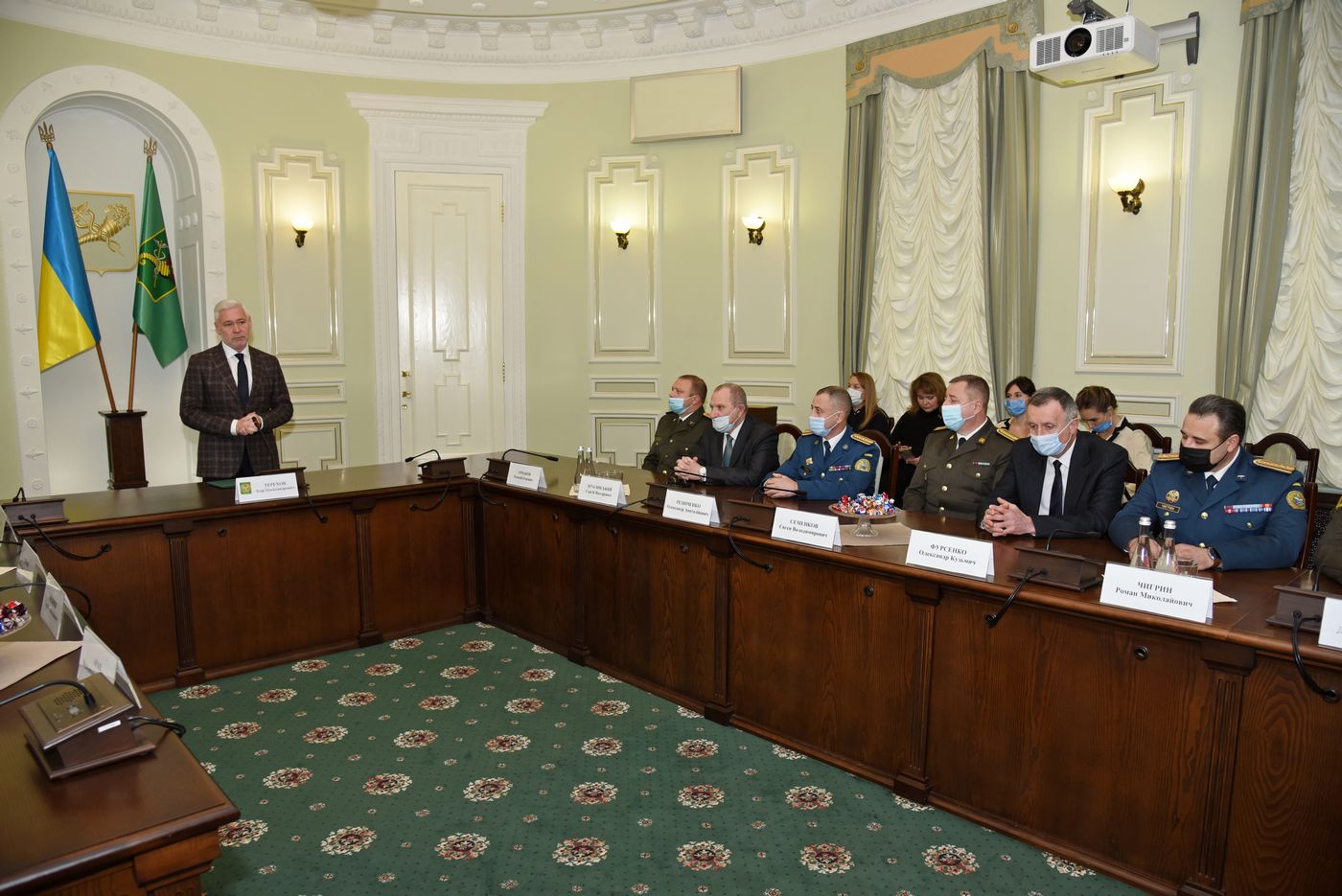 Ігор Терехов нагородив військовослужбовців