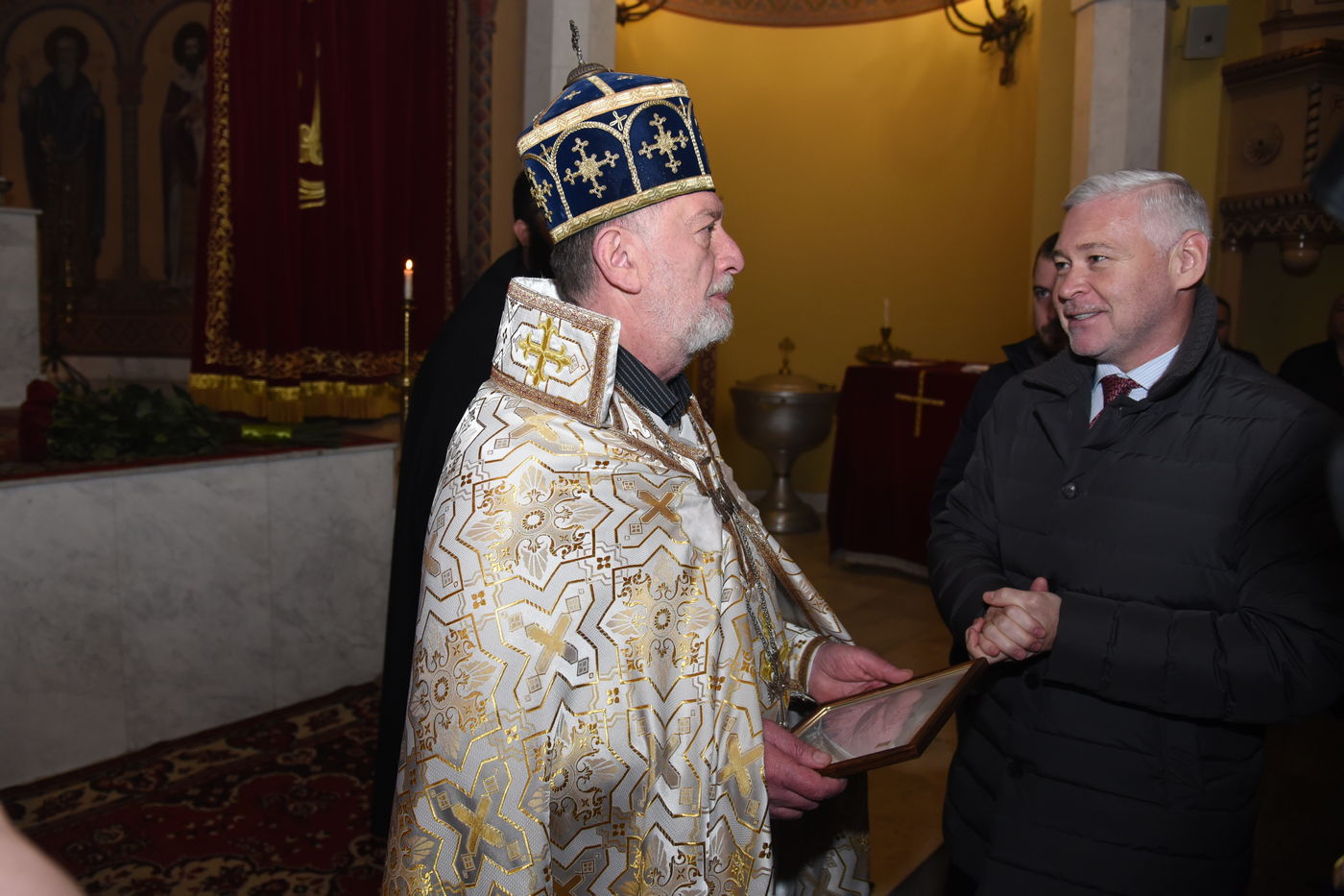 Настоятелю Вірменської церкви подякували за службу у Харкові