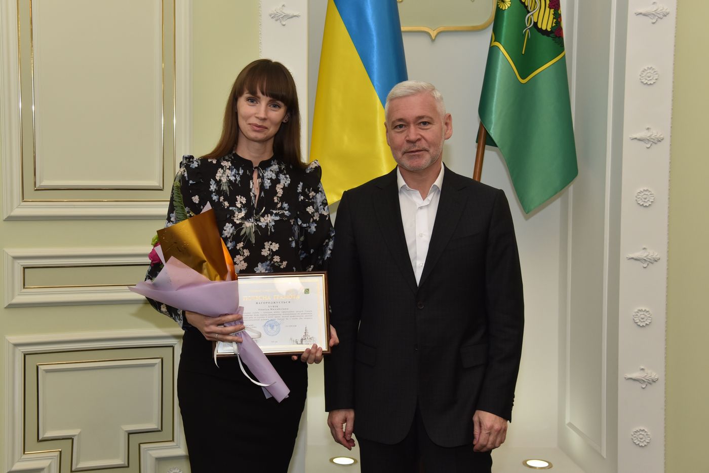 Представникам органів місцевого самоврядування вручили грамоти