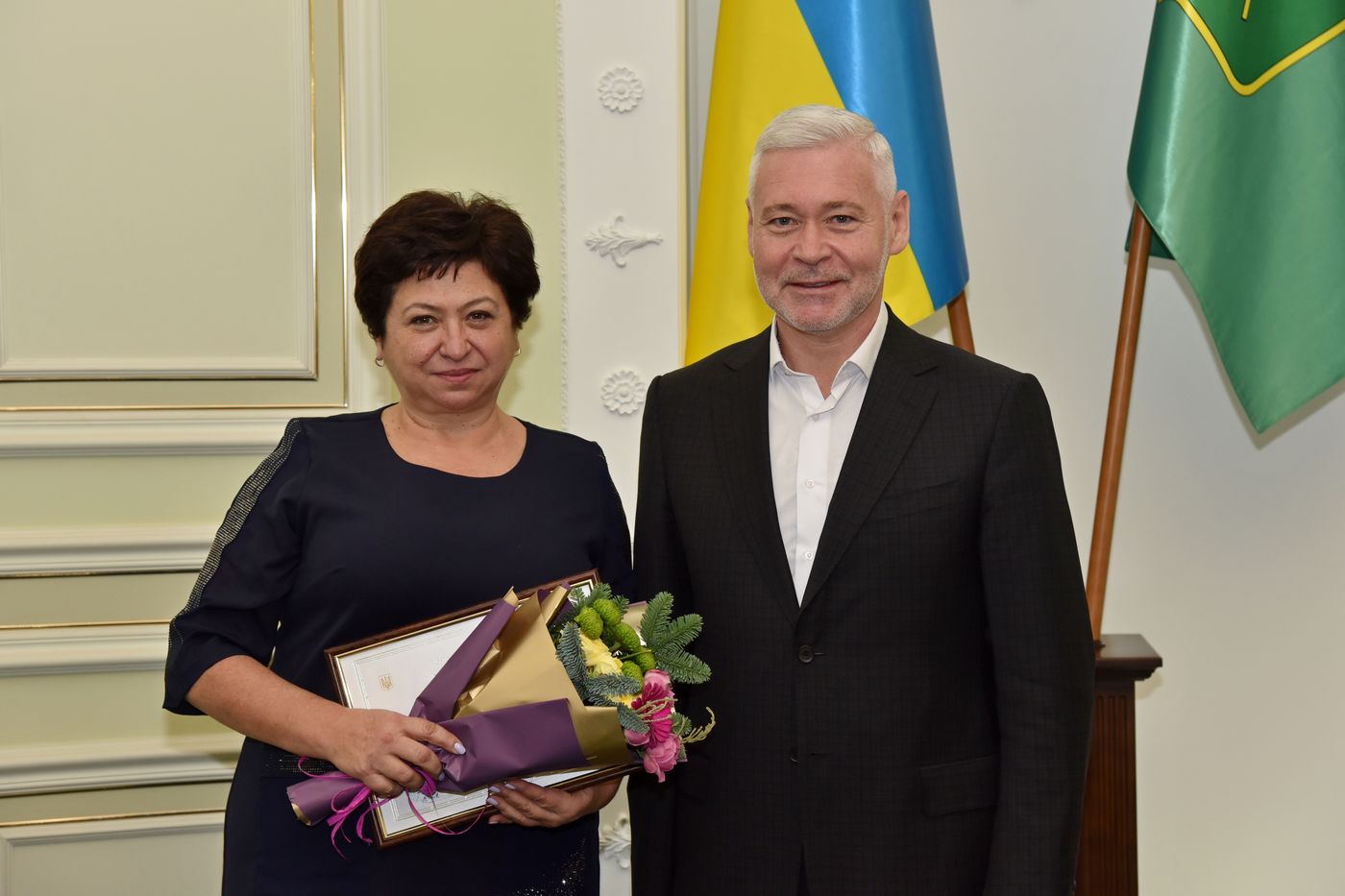 Представникам органів місцевого самоврядування вручили грамоти