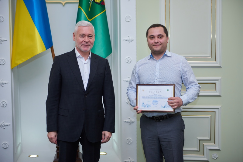 Представникам органів місцевого самоврядування вручили грамоти