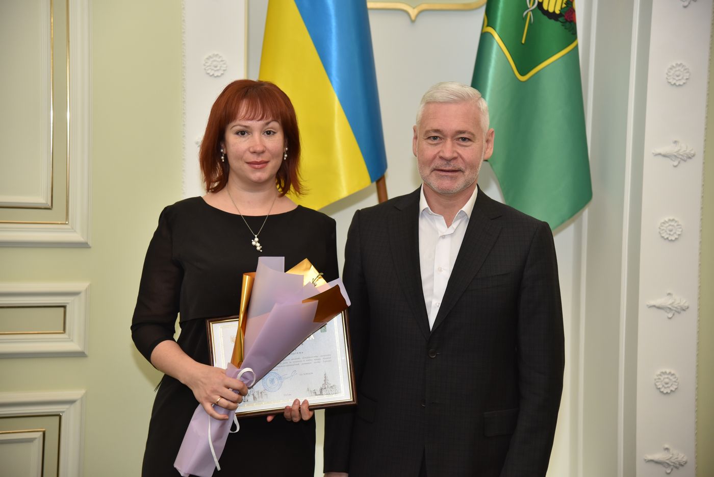 Представникам органів місцевого самоврядування вручили грамоти