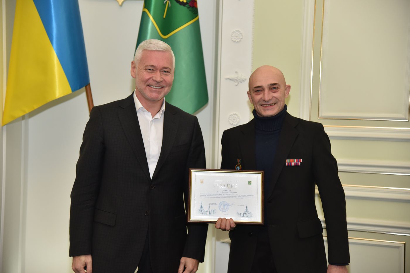 Ігор Терехов привітав харківських чорнобильців