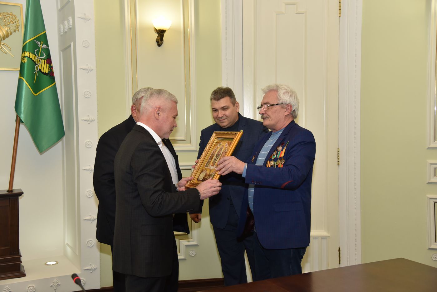 Ігор Терехов привітав харківських чорнобильців