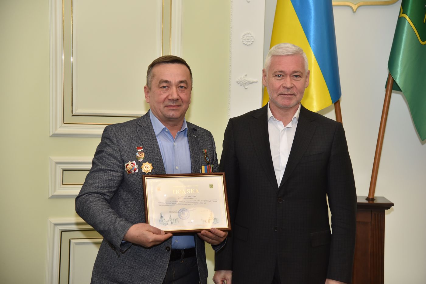 Ігор Терехов привітав харківських чорнобильців