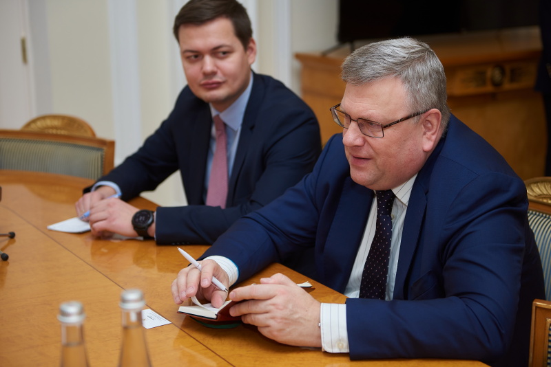 Ігор Терехов зустрівся із Послом Латвії