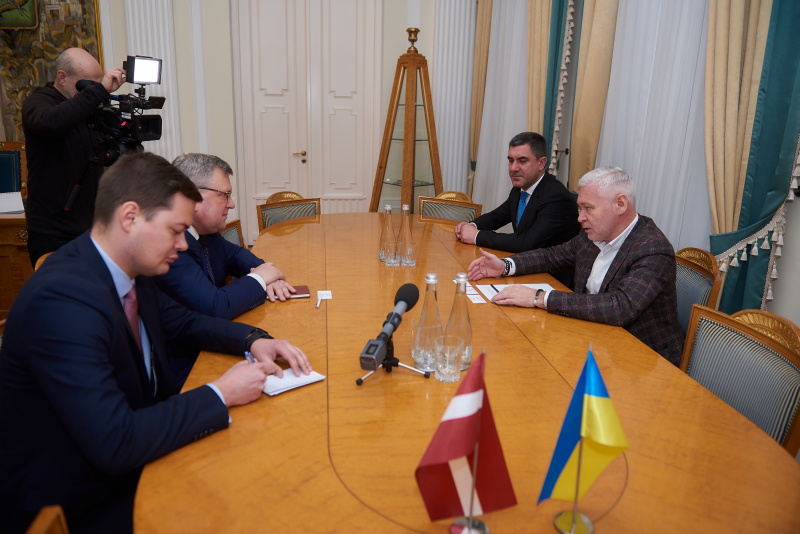 Ігор Терехов зустрівся із Послом Латвії