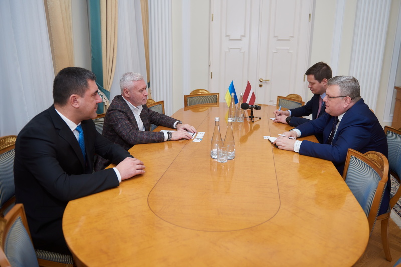 Ігор Терехов зустрівся із Послом Латвії