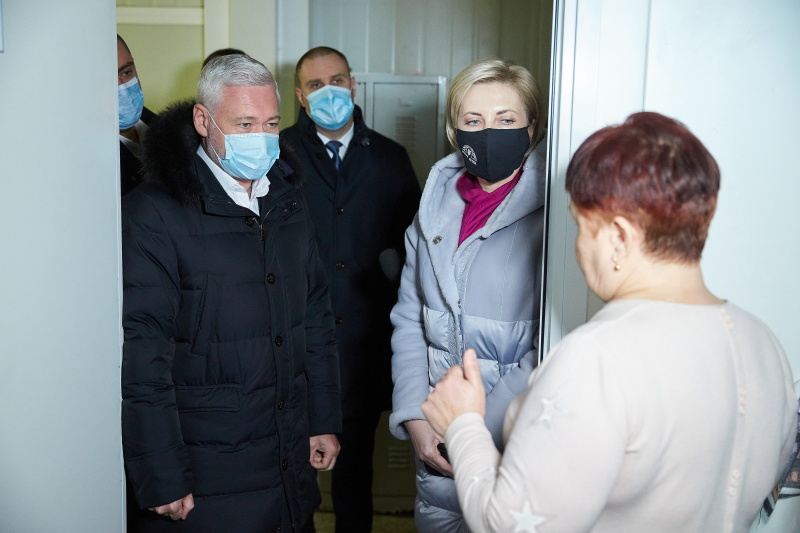 Ігор Терехов презентував проєкт реконструкції модульного містечка для вимушених переселенців