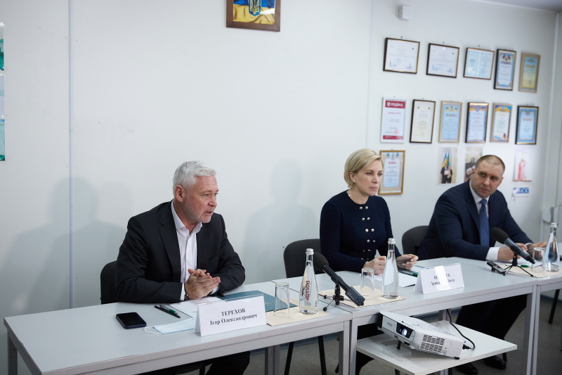 Ігор Терехов презентував проєкт реконструкції модульного містечка для вимушених переселенців
