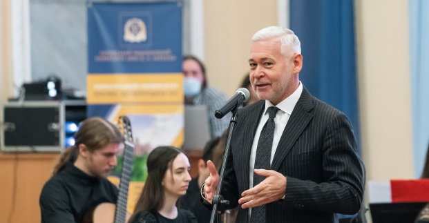 Ігор Терехов привітав Каразінський університет із 217-річчям