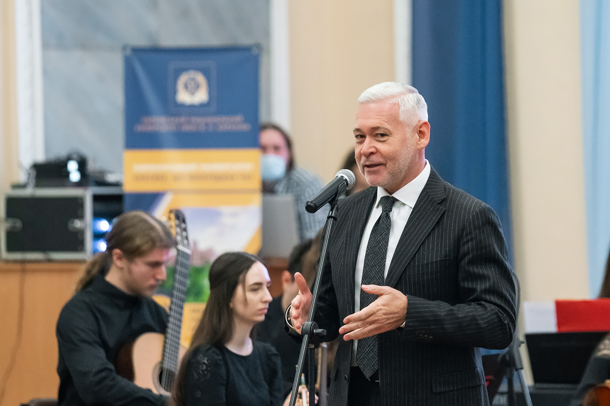Ігор Терехов привітав Каразінський університет із 217-річчям