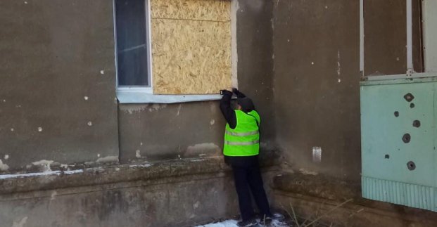«Харківспецбуд» допомагає відновлювати місто після бомбардування
