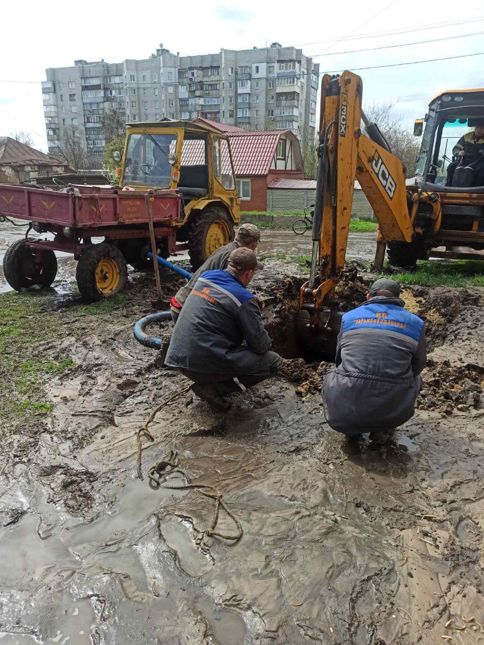 «Харківводоканал» відновлює постачання води у всіх районах міста