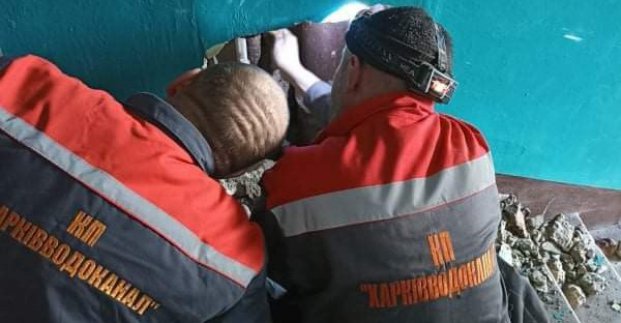 Ремонтні бригади відновлюють подачу води в будинки харків'ян