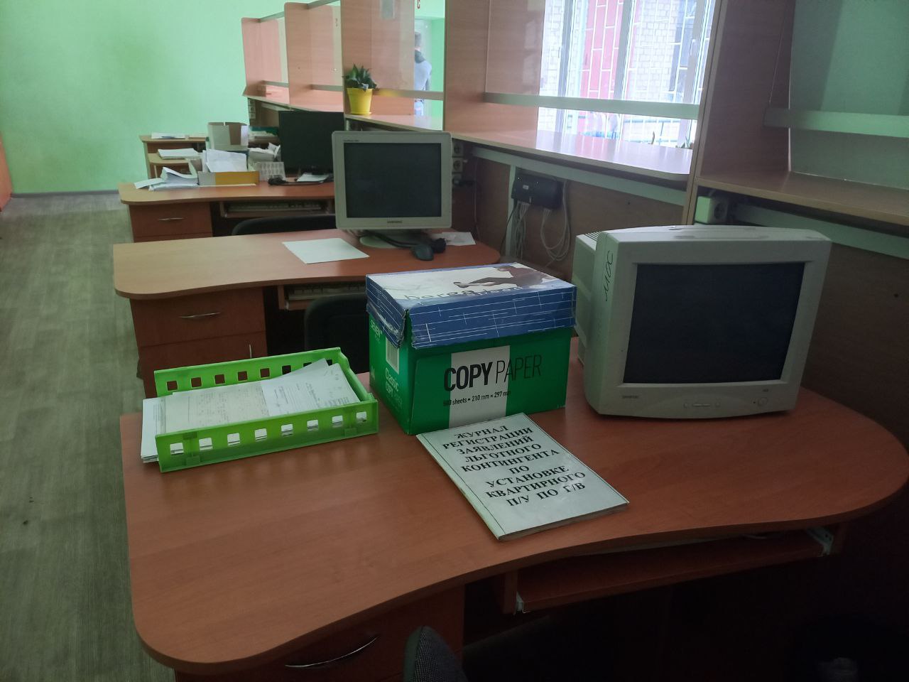 У Салтівському районі ремонтують адміністративну будівлю «Теплових мереж»