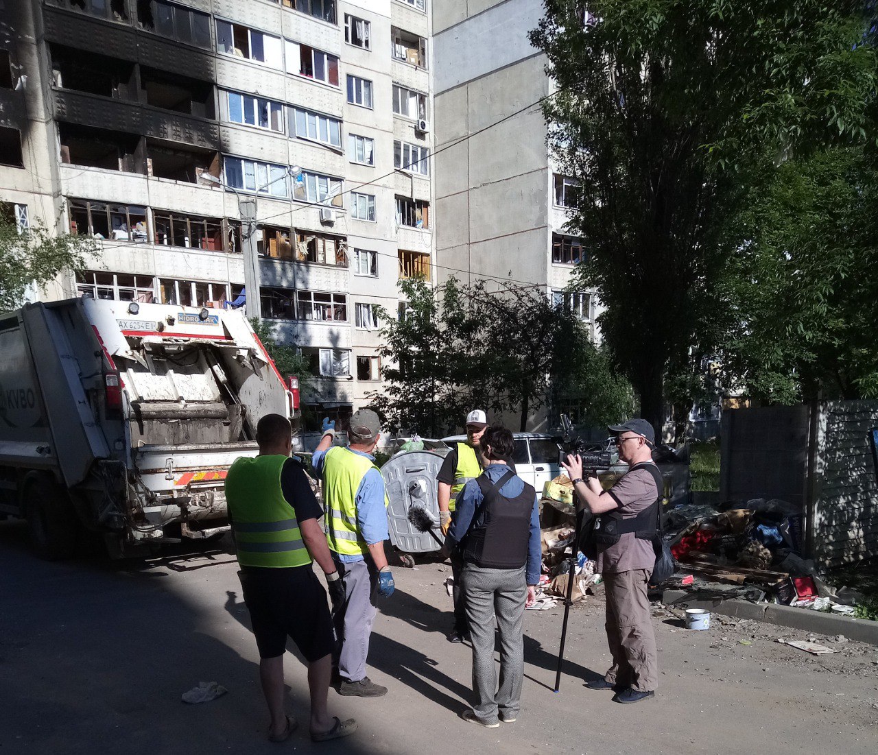 КВПВ продовжує приводити до ладу територію Північної Салтівки