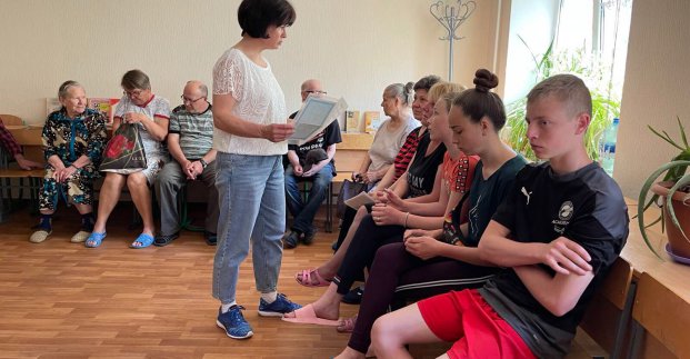 В Основ’янському районі продовжують надавати соціальну допомогу