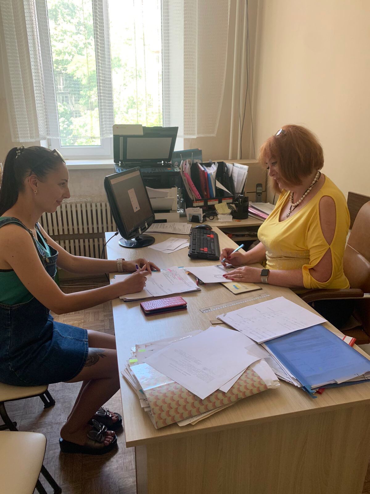 В Основ’янському районі продовжують надавати соціальну допомогу