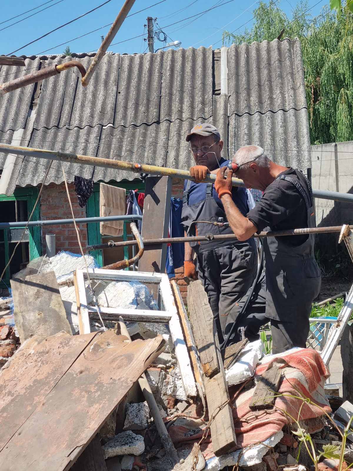 На Великій Данилівці відновлюють газопостачання