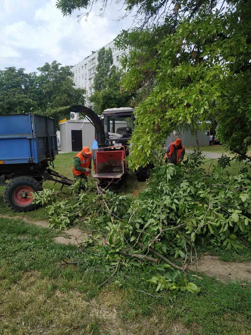 У Харкові продовжують усувати наслідки негоди