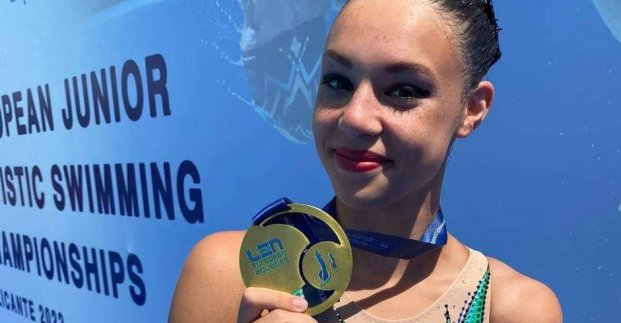 Харківська синхроністка здобула ще одне «золото» чемпіонату Європи 
