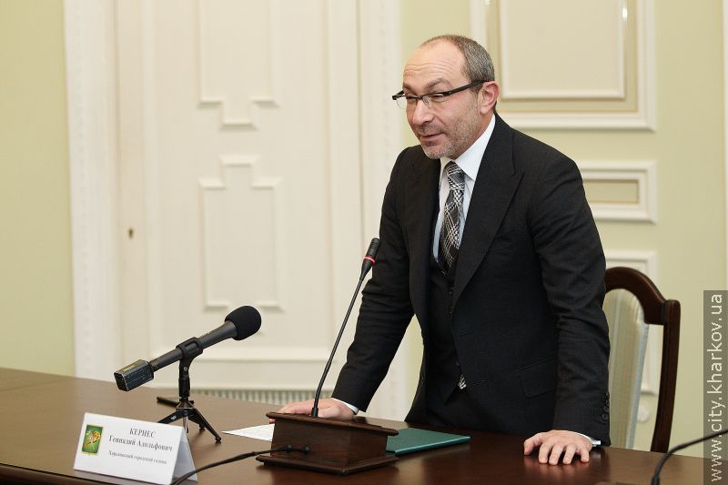 Геннадій Кернес провів прийом жіночої футбольної команди «Житлобуд-1»