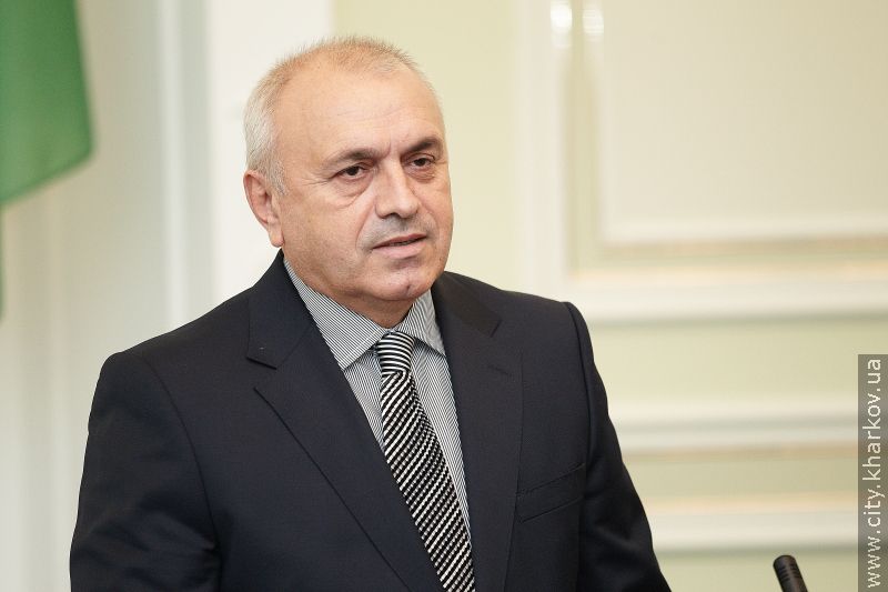 Геннадій Кернес провів прийом жіночої футбольної команди «Житлобуд-1»