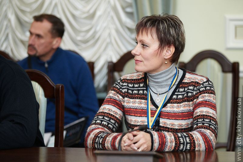 Геннадій Кернес провів прийом жіночої футбольної команди «Житлобуд-1»