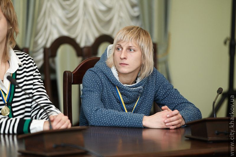 Геннадій Кернес провів прийом жіночої футбольної команди «Житлобуд-1»